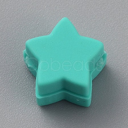 Star Silicone Focal Beads LS-SIL-TAC0008-08G-1