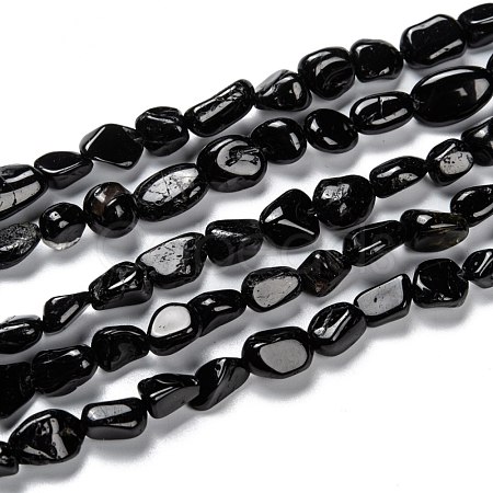 Natural Tourmaline Beads Strands G-G018-53-1