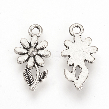 Tibetan Style Alloy Pendants TIBEP-Q064-158AS-RS-1