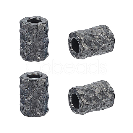 4Pcs Brass European Beads KK-OC0001-73B-1