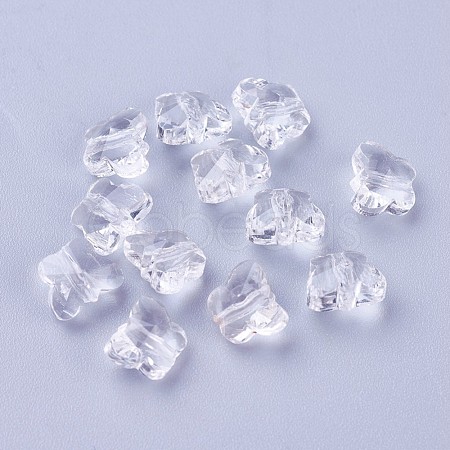 Transparent Glass Beads GLAA-P037-02B-28-1