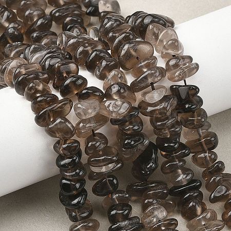 Natural Smoky Quartz Beads Strands G-P622-A01-02-1
