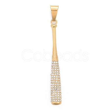 304 Stainless Steel Big Pendants STAS-K214-34G-1