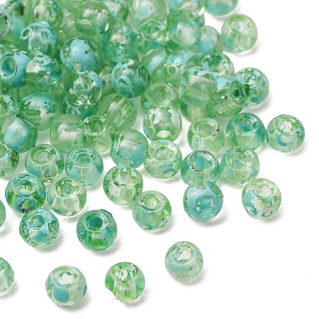 Picasso Transparent Glass Beads GL-CBA5413-01B-1
