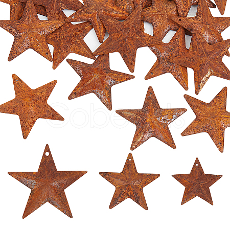30Pcs 3 Styles Iron Pendants IFIN-GF0001-39B-1