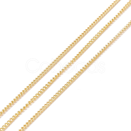 Brass Curb Chains CHC-O001-03G-1