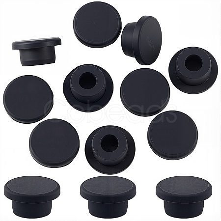 10Pcs Silicone Hole Plugs AJEW-GF0011-66F-1