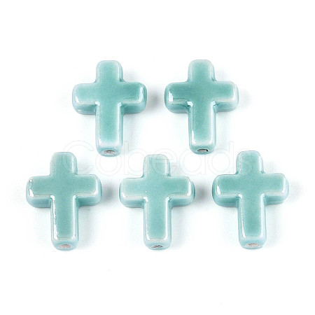 Handmade Porcelain Beads PORC-F010-10-01-1