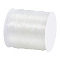 0.8mm Crystal Polyester Threads Transparent Jewelry Bracelet Beading Wire Cords, 100m/Roll