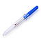 Plastic Handle Iron Seam Rippers, Platinum Metal Color, Blue, 89x10mm