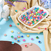 200Pcs 20 Colors Alloy Rhinestone Cabochons FIND-TA0006-32-6