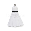 Sport Theme Resin Pendants RESI-I063-01C-1