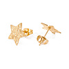 304 Stainless Steel Stud Earring Findings STAS-G270-02G-04-2
