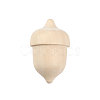 Unfinished Wood Display Decoration LS-WOCR-PW0003-87A-1