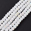 Electroplate Glass Beads Strands EGLA-A034-J4mm-L08-2