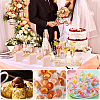 Wedding Paper Candy Gift Packaging Boxes with Polyester Ribbon CON-WH0105-07-6