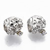 Alloy Enamel European Beads ENAM-N052-04-2