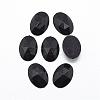 Acrylic Rhinestone Flat Back Cabochons GACR-Q011-30x40-01-1