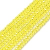 Electroplate Glass Beads Strands EGLA-R048-2mm-22-1