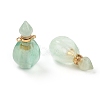 Faceted Natural Fluorite Pendants G-H252-B03-2