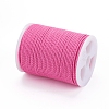 Round Waxed Polyester Cord YC-G006-01-1.0mm-19-2