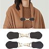 6 Sets Imitation Leather Toggle Buckle AJEW-FG0001-56-6