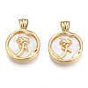 Brass Pendants KK-N233-163-2