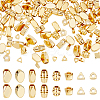 128Pcs 8 Style Brass Bead KK-DC0003-56-1