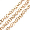 PVD Vacuum Plating 304 Stainless Steel Rolo Chains CHS-F011-08D-G-2