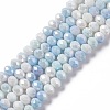 Ombre Effect Dyed Glass Beads Strands GLAA-C023-02A-1