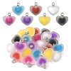 10Pcs Frosted Resin Pendants RESI-YW0004-45G-2