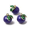 Alloy Enamel Pendants PALLOY-T094-06C-1