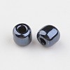 DIY Craft Beads 8/0 Opaque Colors Lustered Round Glass Seed Beads X-SEED-A012-3mm-129-2