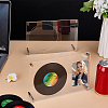 2Pcs Desktop Acrylic Vinyl Record Storage Holder Rack ODIS-FG0002-11-5
