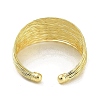 Brass Multi Lines Cuff Bangles BJEW-D039-01G-3