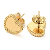 304 Stainless Steel Stud Earring Findings EJEW-I290-13G-2