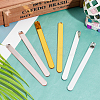 AHADEMAKER 60Pcs 3 Colors Reusable Acrylic Mirror Cakesicle Sticks DIY-GA0004-06-5