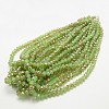 Electroplate Glass Faceted Rondelle Beads Strands EGLA-D020-8x5mm-58-3