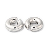 Rack Plating Brass Round Cuff Earrings EJEW-R150-01P-2