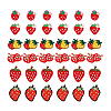 36Pcs 6 Styles Computerized Embroidery Cloth Self Adhesive Patches PATC-PH0001-23-6