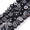 Handmade Millefiori Glass Bead Strands X-LAMP-J035-4mm-01-1