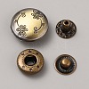 Alloy Snap Button FIND-WH0421-74E-1
