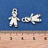 Rack Plating Alloy Pendants FIND-Q108-02AS-3
