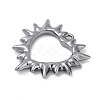 Rack Plating Alloy Pendants PALLOY-R151-21B-2