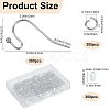 300Pcs 304 Stainless Steel Earring Hooks DIY-SP0001-04-2