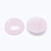 Natural Rose Quartz Cabochons G-E492-F-02-2