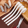Flat PU Leather Cord WL-WH0004-09B-4