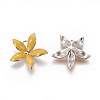 Brass Enamel Peg Bails Pendants KK-F803-26P-03-NF-2