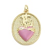 Brass Enamel Pendants KK-H527-01C-G03-1