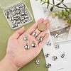 2Set Glass Charms GLAA-NB0001-43-4